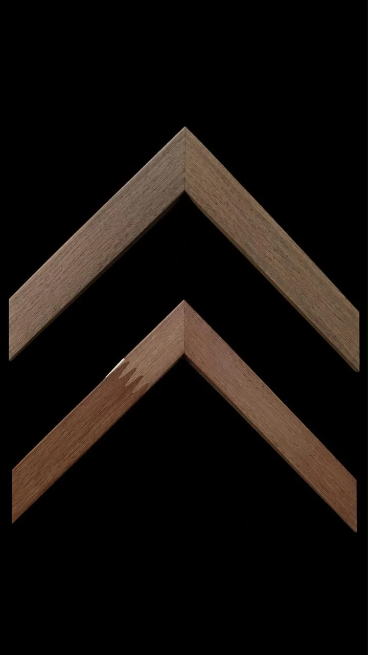 Moldura simples Madeira Natural 02